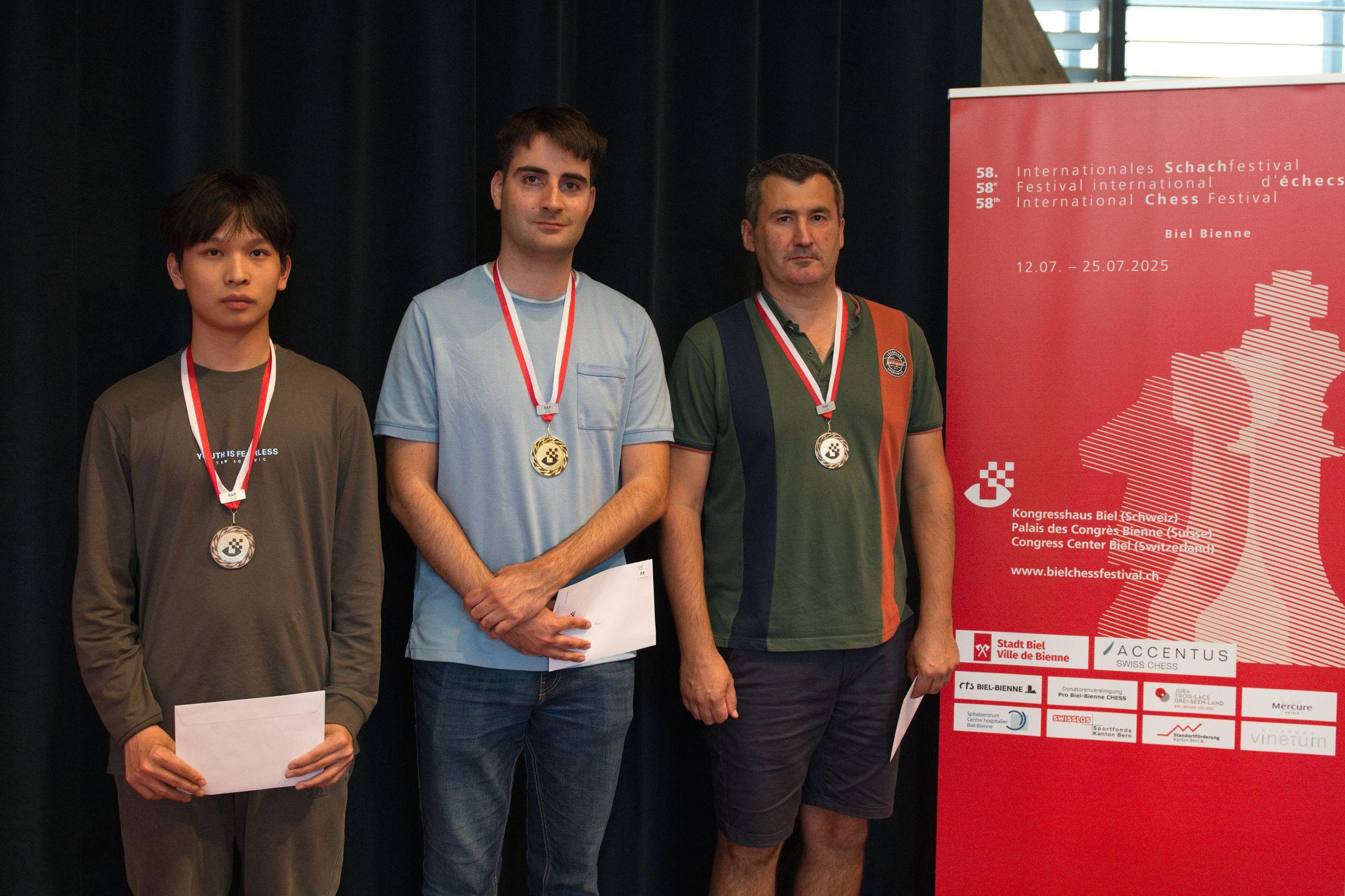 Image From Left: Chen Yuan, Bok Benjamin, Kobalia, Mikhail